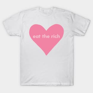 Eat the Rich Heart T-Shirt